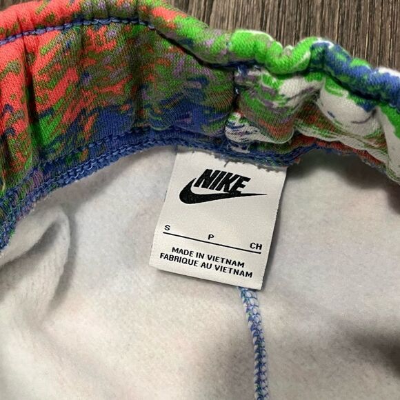 NWOT Nike Women's Sportswear Essential Fleece Gel Curve Pants Multi-Color - Picture 6 of 12